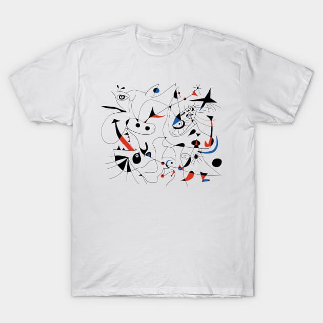 Joan Mirò #5 T-Shirt by shamila